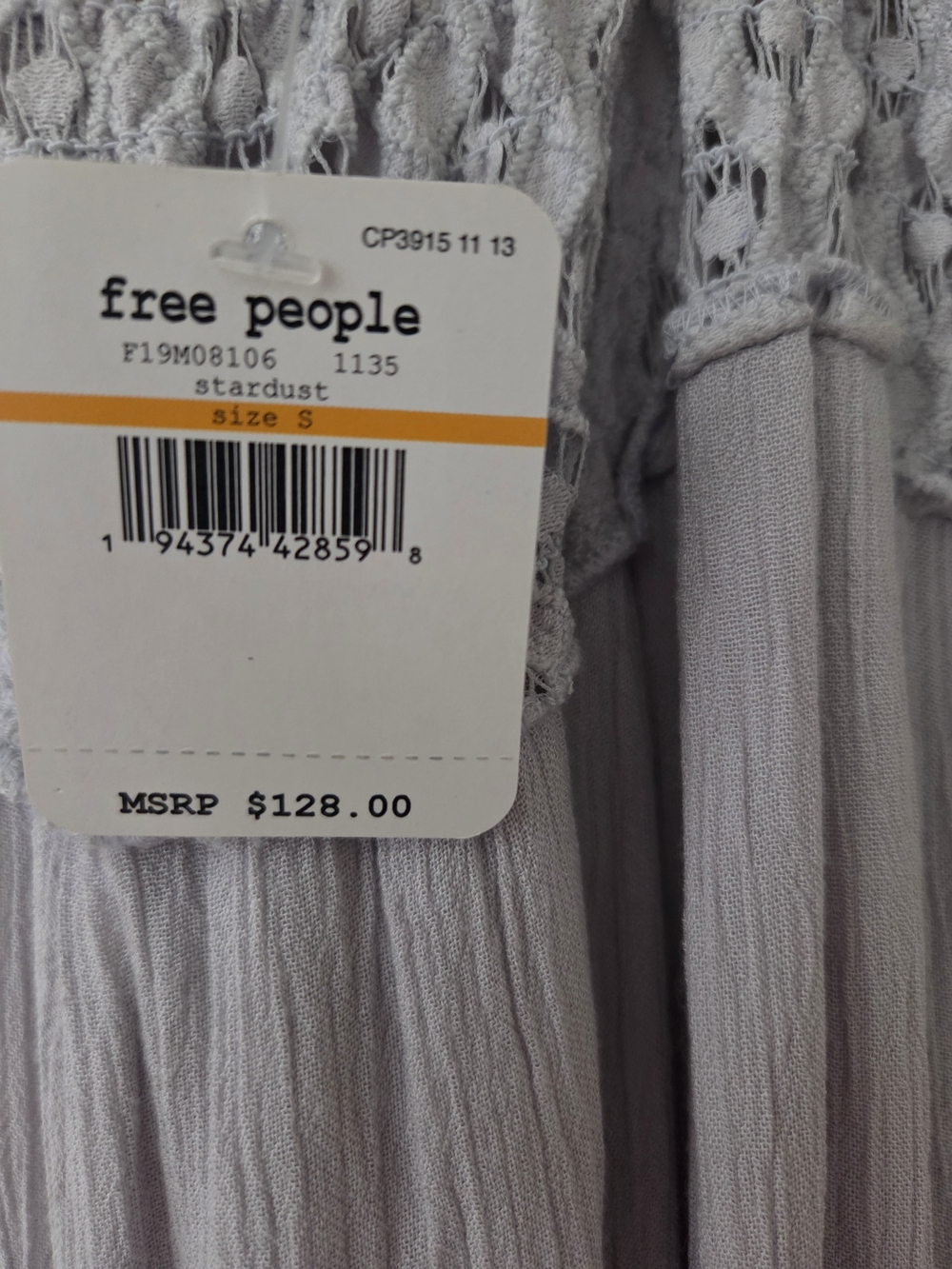 Free People Lavender Lace Maxi Dress - Picture 4 of 5